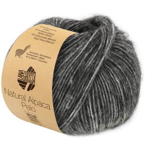 Lana Grossa NATURAL ALPACA Pelo | 004-mørk grå meleret