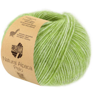 Lana Grossa NATURAL ALPACA Pelo | 033-majgrøn meleret