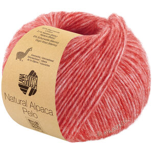 Lana Grossa NATURAL ALPACA Pelo | 038-lys rød meleret