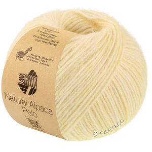 Lana Grossa NATURAL ALPACA Pelo | 039-vanilje meleret