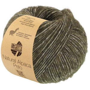 Lana Grossa NATURAL ALPACA Pelo | 040-skog grøn meleret