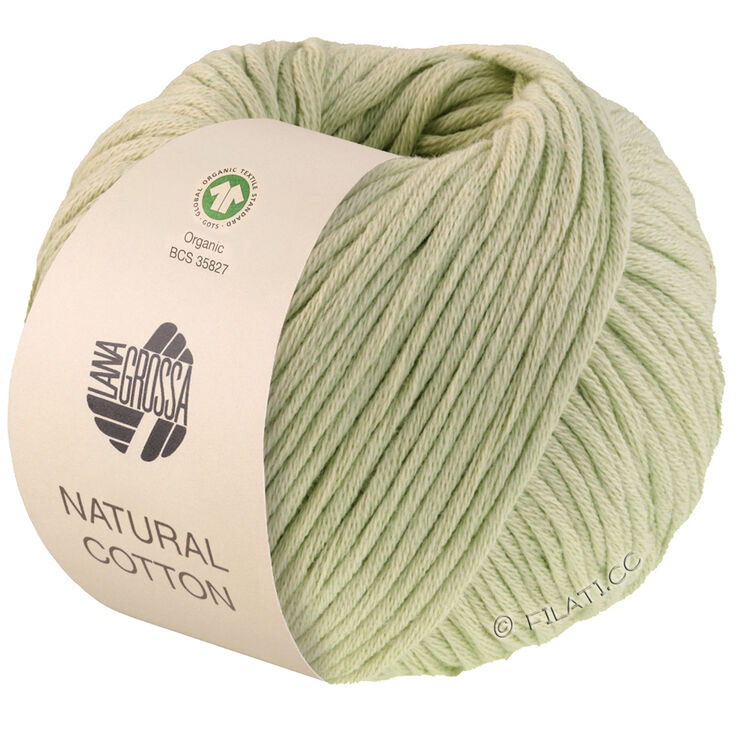 Lana Grossa NATURAL COTTON (GOTS) | 01-bleggrøn