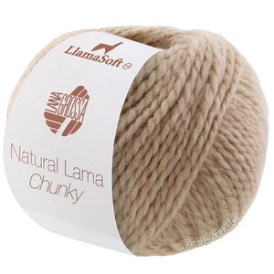 Lana Grossa NATURAL LAMA CHUNKY | 10-lys beige