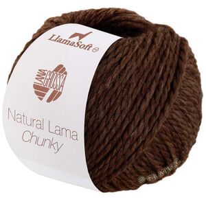 Lana Grossa NATURAL LAMA CHUNKY | 13-chokoladebrun