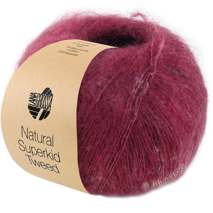 Lana Grossa NATURAL SUPERKID TWEED | 612-orientrød