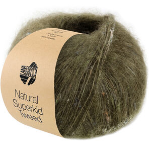Lana Grossa NATURAL SUPERKID TWEED | 616-olivengrøn
