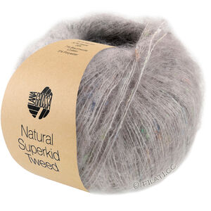 Lana Grossa NATURAL SUPERKID TWEED | 623-lys grå