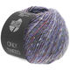Lana Grossa ONLY TWEED | 114-blåviolet/blomme/lys grå