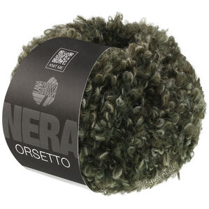 Lana Grossa ORSETTO Moulinè (Nera) | 108-skog grøn/grågrøn