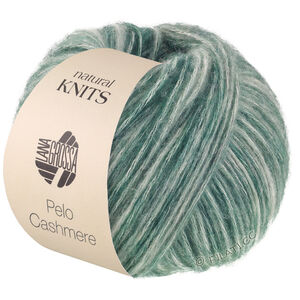 Lana Grossa PELO CASHMERE | 12-skog grøn/rå hvid