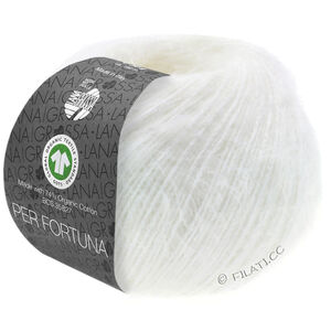 Lana Grossa PER FORTUNA (GOTS) | 09-hvid