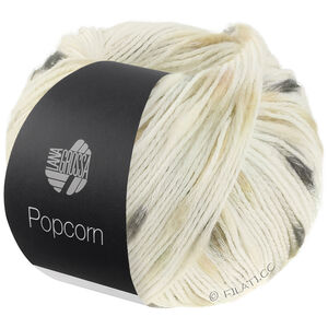 Lana Grossa POPCORN | 09-hvid/beige/kamel/grå/antracit