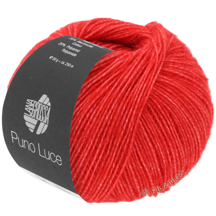 Lana Grossa PUNO LUCE | 12-rød