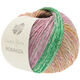 Lana Grossa ROMANZA (Linea Pura) | 02-pastelorange/pastellilla/jade/turkis/gråblå/grå rød