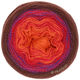 Lana Grossa SHADES OF MERINO COTTON | 411-orange/ildrød/cyklamen/brombær