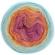 Lana Grossa SHADES OF MERINO COTTON | 418-rosa/syren/orange/sand/isblå