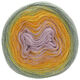 Lana Grossa SHADES OF MERINO COTTON | 615-grøngrå/gul/orange/syrenrosa