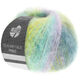 Lana Grossa SILKHAIR HAZE Print | 1207-sart syren/lys turkis/citrusgul/petrol