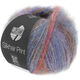 Lana Grossa SILKHAIR PRINT | 405-jeans/sølvgrå/rødviolet/rust/grå