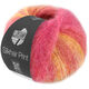 Lana Grossa SILKHAIR PRINT | 428-bær/gammelrosa/fuchsia/hindbær/gyldengul/nougat