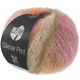 Lana Grossa SILKHAIR PRINT | 434-gammelrosa/orange/taupe/lys beige