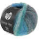 Lana Grossa SILKHAIR PRINT | 437-antracit/turkisblå/petrol/hvidgrå