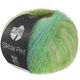 Lana Grossa SILKHAIR PRINT | 439-gulgrøn/hvidgrøn/olivengrøn/turkis