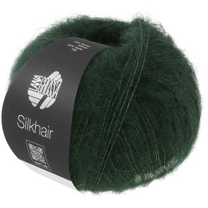 Lana Grossa SILKHAIR | 231-sortgrøn