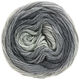 Lana Grossa SLOW WOOL LINO Dégradé | 206-mellem grå/mørk grå/antracit