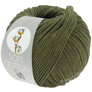 Lana Grossa SOFT COTTON | 50-mørk oliven
