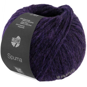 Lana Grossa SPUMA | 19-sortviolet