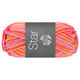 Lana Grossa STAR Print | 345-rosa/hindbær/orange/laks