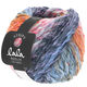 Lana Grossa STRIPY (lala BERLIN) | 03-laks/rosa/lys grå/mørk grå/syren/lys blå/violetblå