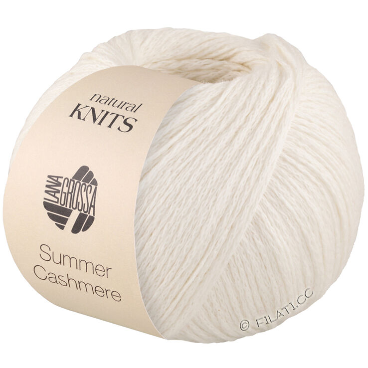Lana Grossa SUMMER CASHMERE | 01-hvid