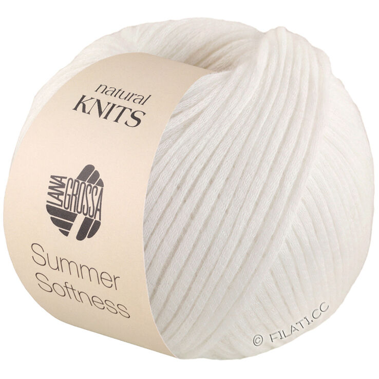Lana Grossa SUMMER SOFTNESS | 01-hvid
