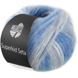 Lana Grossa SUPERKID SETA | 102-lys blå/jeans/lys grå