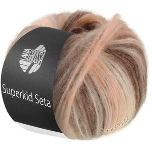 Lana Grossa SUPERKID SETA | 110-lys beige/fersken/laks/gråbrun