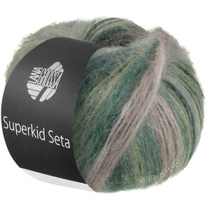 Lana Grossa SUPERKID SETA | 113-lys grå/grågrøn/lindgrøn/mørk grøn/grangrøn