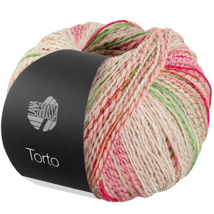 Lana Grossa TORTO | 05-pastelgrøn/rosa/orange/grøn/lys grå