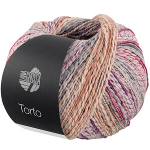 Lana Grossa TORTO | 11-lys beige/pastelrosa/lys grå/pink/violet/rosa
