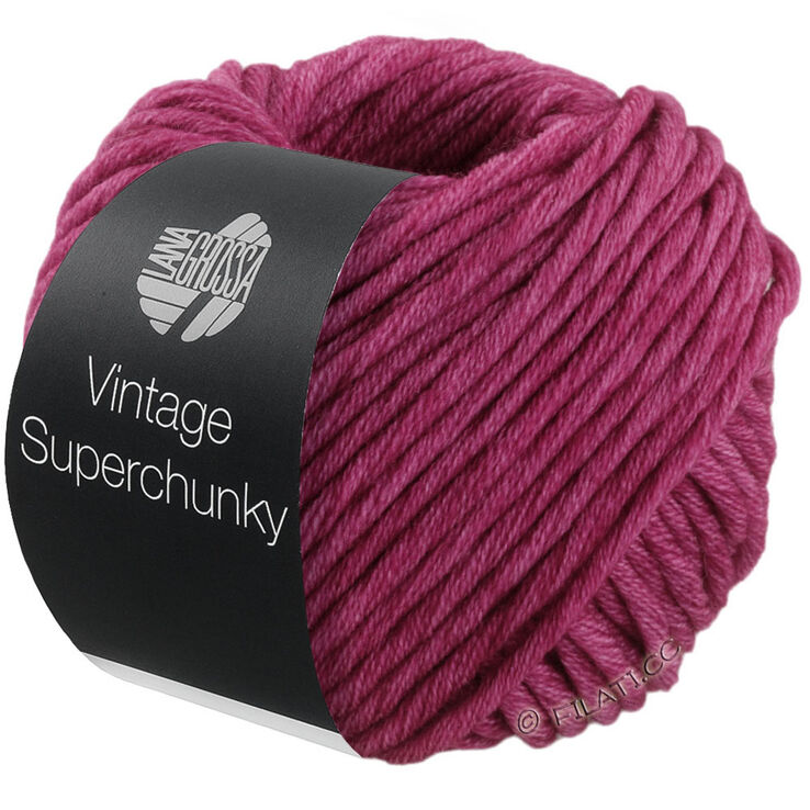 Lana Grossa Vintage Superchuncky | 501-vinrød