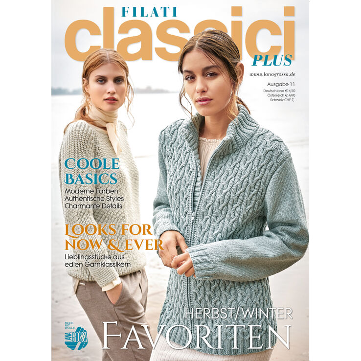 FILATI CLASSICI Udgave 11 - Magasin (DE) + Opskrifter (DK) fra Lana Grossa
