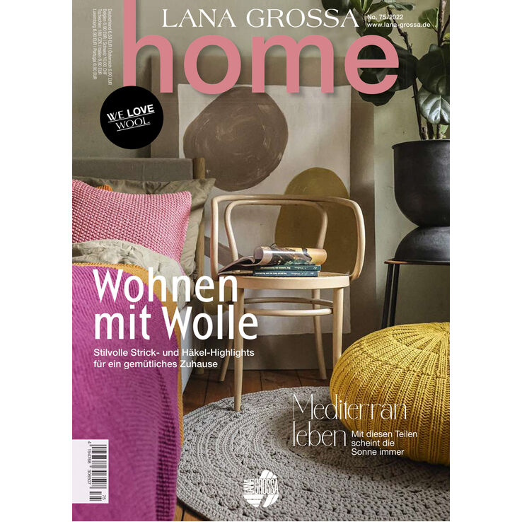 home No. 75 - German Edition fra Lana Grossa