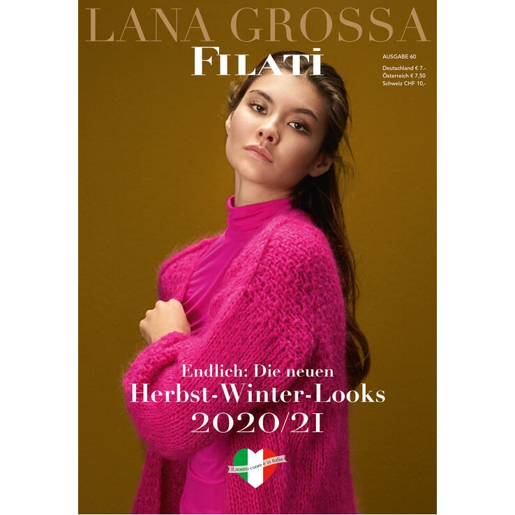 FILATI No. 60 (Herbst/Winter 2020/21) - Magazine (DE) + Knitting instructions (EN) fra Lana Grossa