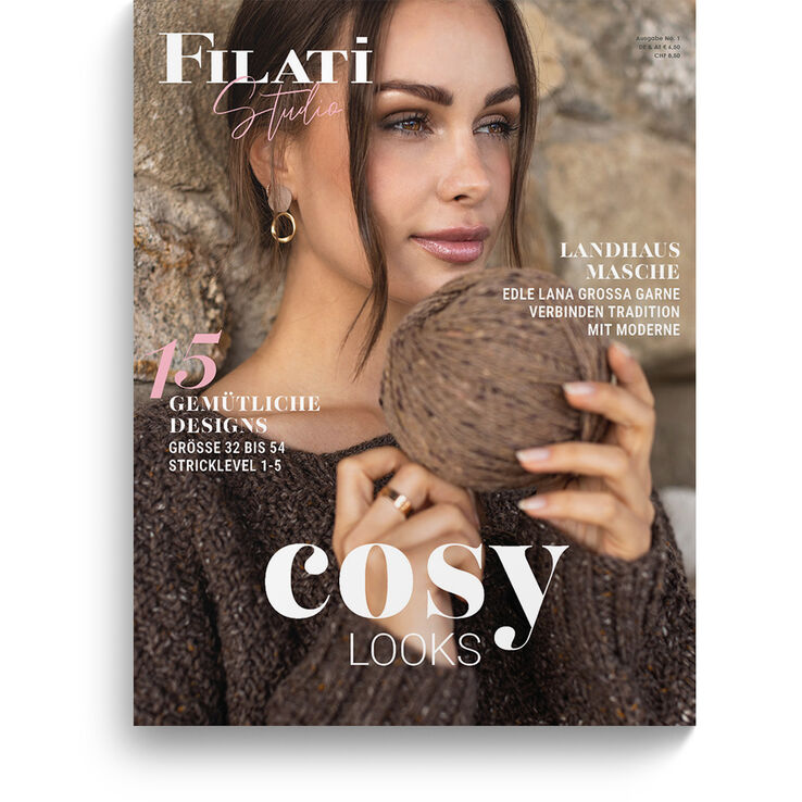 Cosy Looks No. 1 - Magasin (DE) + Strikkeopskrifter (DK) fra FILATI Studio