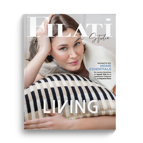 LIVING No. 1 - Magasin (DE) + Strikkeopskrifter (DK) fra FILATI Studio