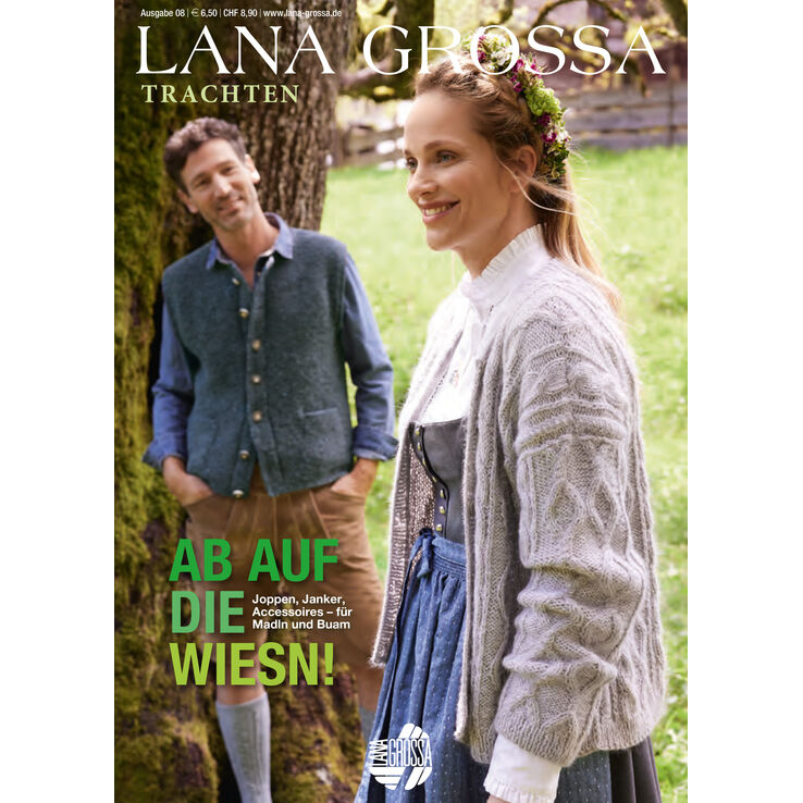 TRACHTEN No. 08 - German Edition fra Lana Grossa