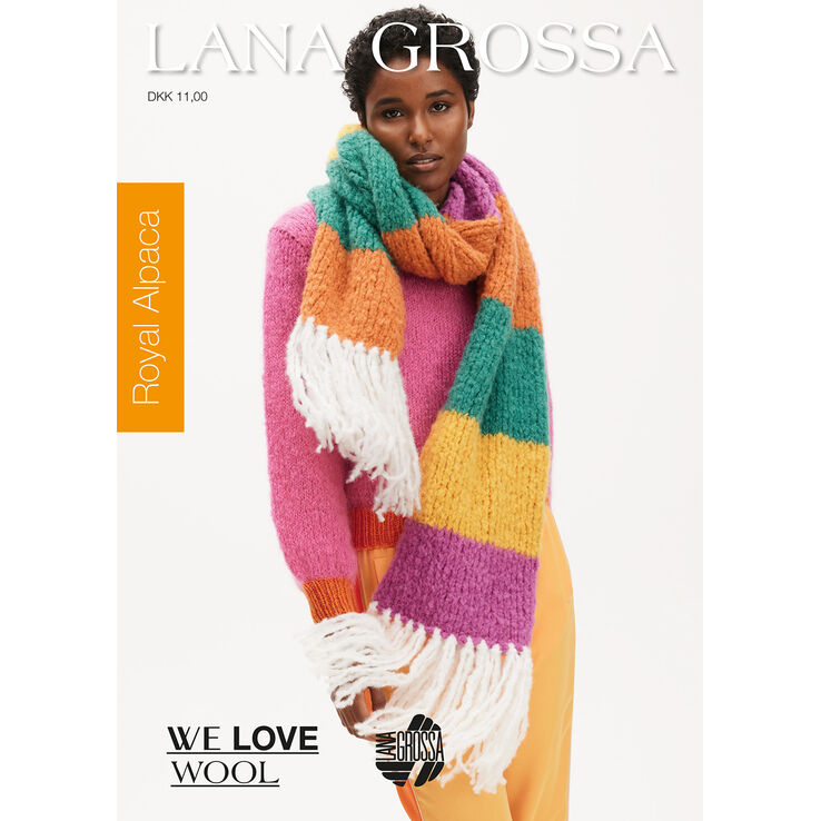 ROYAL ALPACA Flyer - Dansk udgave fra Lana Grossa
