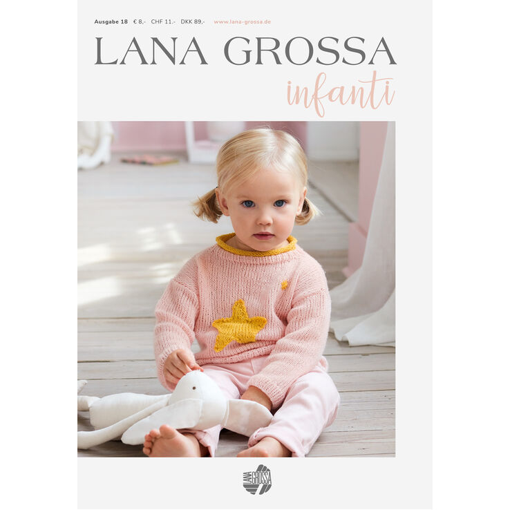 INFANTI No. 18 - Magasin (DE) + Opskrifter (DK) fra Lana Grossa