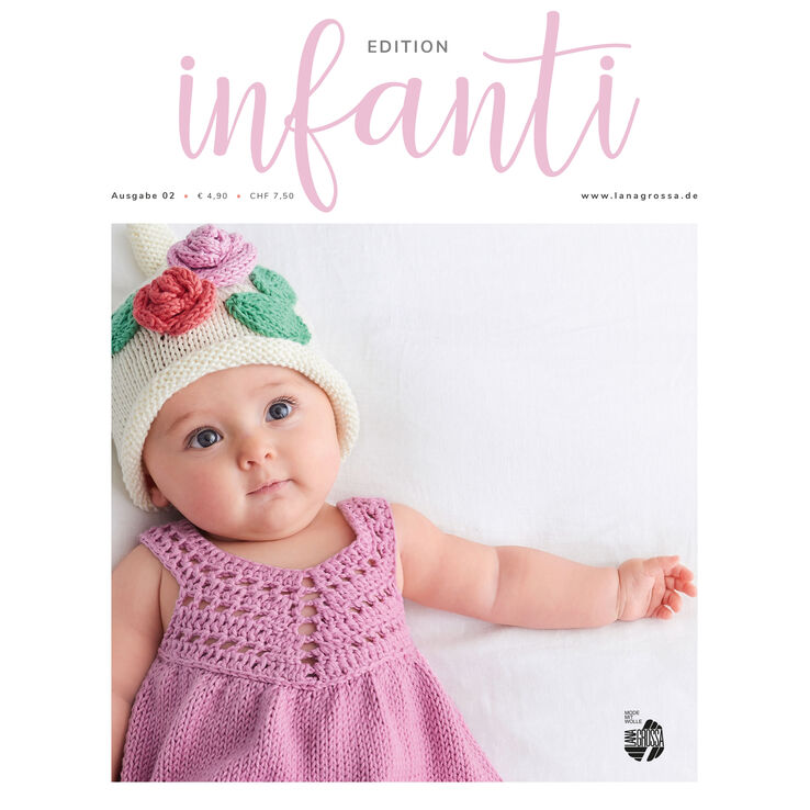 INFANTI EDITION No. 2 - Magasin (DE) + Opskrifter (DK) fra Lana Grossa